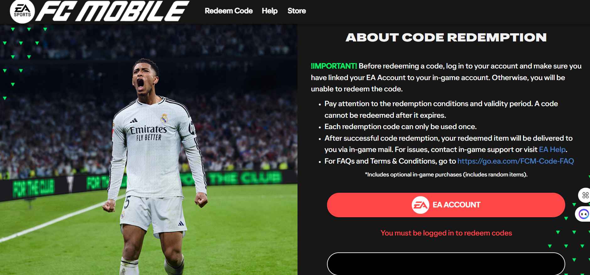 Cara Klaim Kode Redeem Fc Mobile