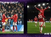 Prediksi, Pertandingan Sengit! Nottingham Forest vs Manchester United, Siapa yang Akan Menang?