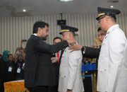 Lantik Wali Kota dan Wakil Wali Kota Langsa, Gubernur Mualem: Bek Syeh Syoh