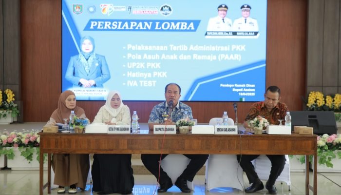 Bupati Asahan Buka Rapat Persiapan Lomba TP-PKK Kabupaten Asahan