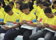 200 Pelajar Asahan Mengikuti Festival Fun Run Sumut 2025