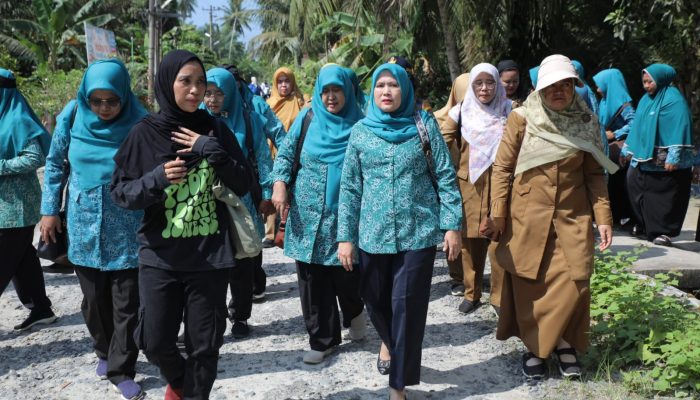 Ketua PKK Asahan Monitoring Lomba Hatinya PKK Tingkat Sumut 