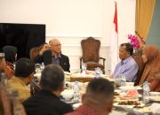 Kunjungi Wali Nanggroe, Hamid Awaluddin Kaget Dengar Rencana Tambahan Batalyon di Aceh