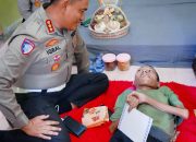 Penderita Lumpuh layu ini tercapai keinginannya Bertemu dengan Dirlantas Aceh