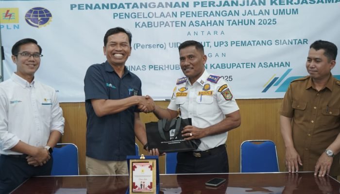 Dishub Asahan dan PT. PLN Bekerjasama Tingkatkan Kualitas PJU