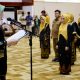 Ketua Dewan Kerajinan Nasional Daerah (Dekranasda) Aceh Marlina Muzakir mengukuhkan secara resmi pengurus Dekranasda Aceh periode 2025-2030 di Anjong Mon Mata, Banda Aceh, Senin, 19 Mei 2025.