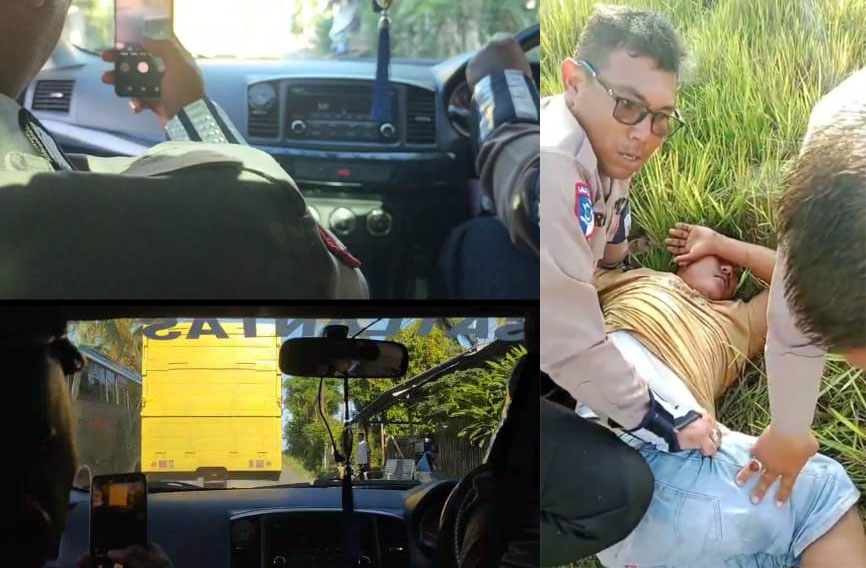 Pelaku Tabrak Lari Usai Ditangkap Polisi