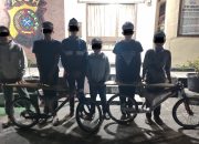 Balap Liar Sepeda Drag, Polsek Bandar Amankan Sejumlah anak anak