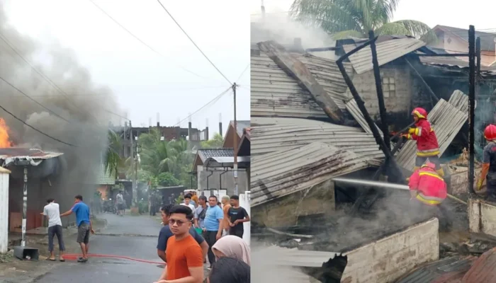 Air Isi Ulang dan Kos-Kosan Ludes Dilalap Api di Banda Aceh