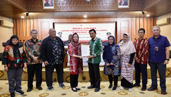 Aceh, Provinsi Pertama di Sumatra Bebas Buang Air Besar Sembarangan