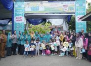 Asahan Launching Pekan Imunisasi Dunia 2025
