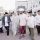 Mualem Salat Iduladha di Masjid Raya Baiturrahman Bersama Istri