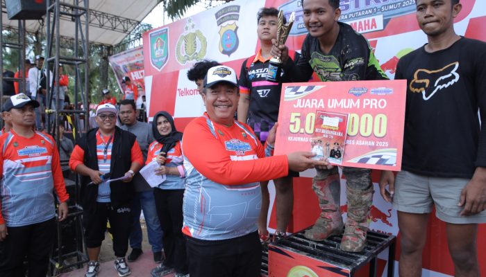 Kejurnas Grasstrack 2025 Sukses, Bupati Asahan Ingin Berkelanjutan