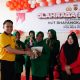 HUT Bhayangkara ke-79 di Polres Pidie Tim Persit Kodim 0102/Pidie Raih Juara Voli Putri