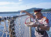 Tabur Bunga di Laut Sabang, Polda Aceh Kenang Jasa Pahlawan di HUT Bhayangkara