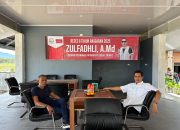 Plt Sekda Bahas Sumbatan Realisasi APBA 2025 Saat Berkunjung ke rumah Ketua DPRA