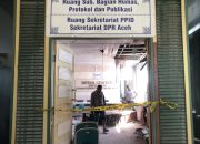 Salah Satu Ruangan di Gedung DPRA Terbakar