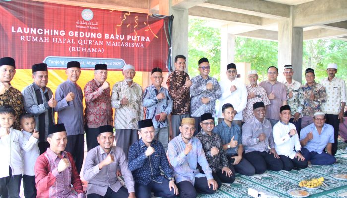 RUHAMA Aceh Besar Resmikan Gedung Putra, Prof Fauzi Saleh Sebut Hafal Qur’an sebagai Kunci Kesuksesan