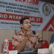 Ketua Komisi IV DPRK Banda Aceh, Farid Nyak Umar saat menyampaikan materi dalam kegiatan penyuluhan KWT se-Kecamatan Kuta Alam, Kamis (19/6/2025)