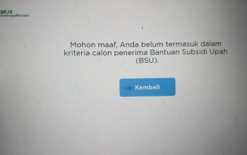 BSU BPJS Tenaga Kerja