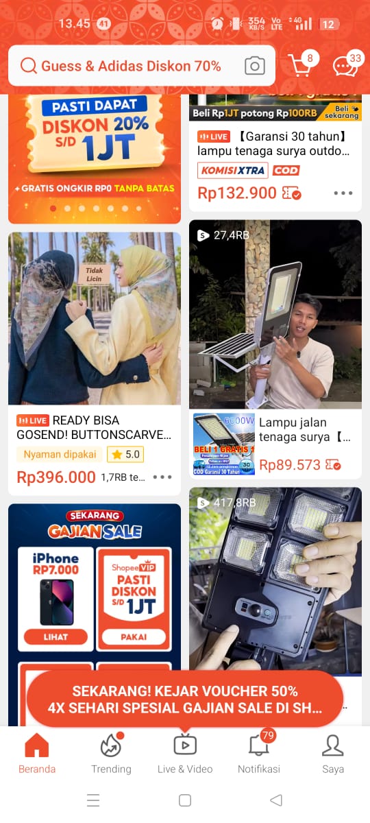 Martket Place Shopee