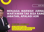 Mahmud Marhaba Ahli Pers Dewan Pers, Ketua Umum DPP Pro Jurnalismedia Siber (PJS)