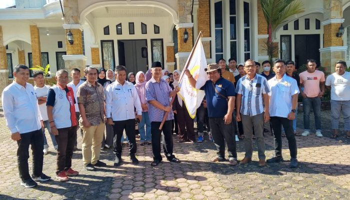 Lepas Puluhan Atlet Dayung Menuju Simeulue, Wabub Armia Minta Atlet Junjung Tinggi Sportivitas Pertandingan