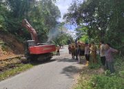 Tiga Indikasi Penyebab Tanah Amblas di Meutulang, PUPR Aceh Barat Lakukan Penanganan
