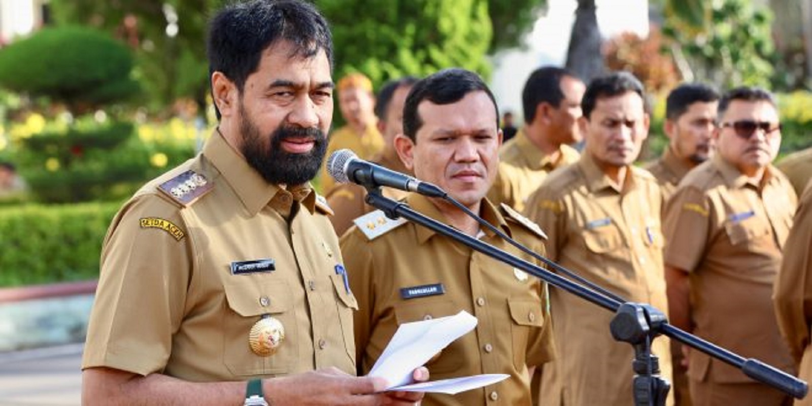 Gubernur Aceh Muzakir Manaf