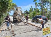 PUPR Aceh Barat Perbaiki Jalan Provinsi Meulaboh–Tutut, Cegah Kecelakaan dan Tingkatkan Kenyamanan Pengguna Jalan