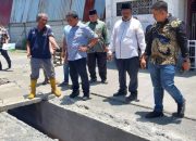 PUPR Aceh Barat Tanggap Cepat Keluhan Pedagang PBU Meulaboh Terkait Selokan Terbuka