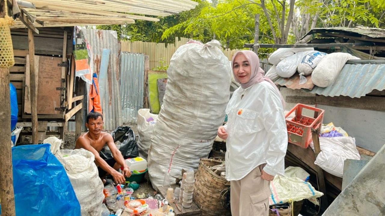 Wakil Ketua Fraksi Partai Gerindra, Mehran Gara turun ke dapilnya di Kecamatan Kutaraja, tepatnya di Gampong Jawa, Banda Aceh, Sabtu (6/4/2025).FOTO/ HUMAS DPRK BANDA ACEH