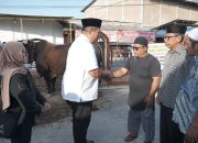 Bupati Asahan Serahkan Hewan Kurban Presiden ke Masjid Raya Kisaran