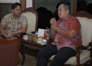 Bupati Asahan Bersama Pimpinan BULOG Bahas Pangan