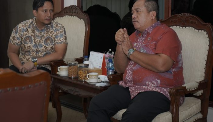 Bupati Asahan Bersama Pimpinan BULOG Bahas Pangan