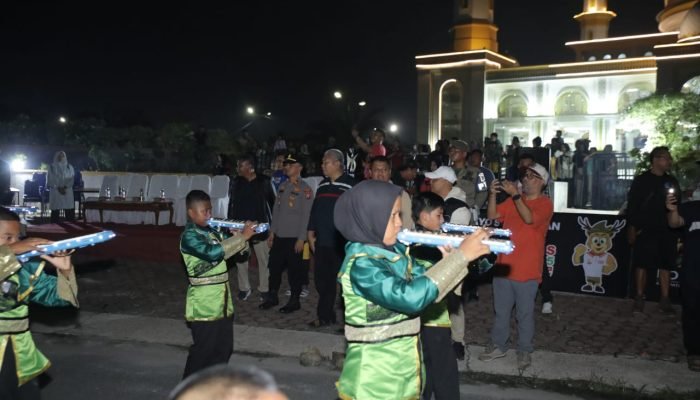 Wakil Bupati Asahan Lepas Peserta Marching Festival ke-III