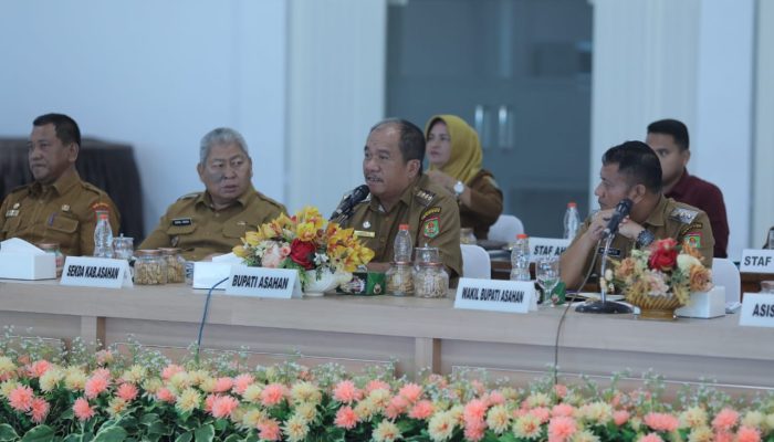 Bupati Asahan Rapat Koordinasi Pemerintahan Bulan Juni 2025