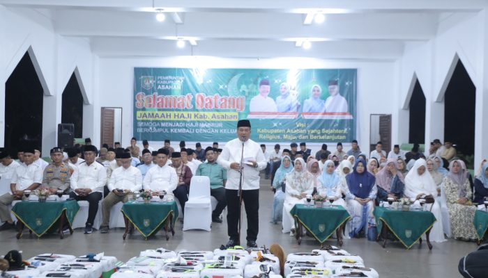 Pemkab Sambut Kedatangan Jamaah Haji Asahan