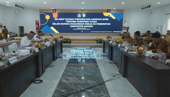 Pemkab Asahan Terima Kunjungan Kerja DPRD Provinsi Sumatera Utara