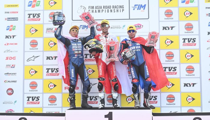 Adenanta Menggila di Motegi! Pebalap Honda Indonesia Raih Dua Podium ARRC