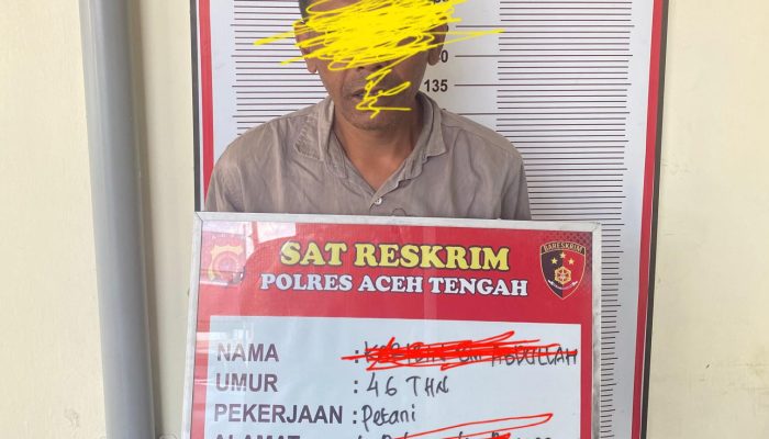 Perkosa Anak Di Bawah Umur, Warga Aceh Tengah Ditangkap