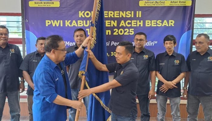 Tanpa Drama, Konfercab PWI Aceh Besar Tetapkan Kembali Jufrizal Jadi Ketua