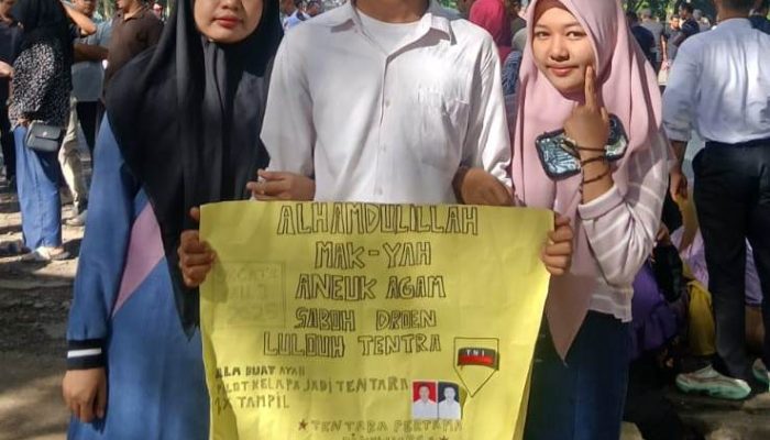 Pemuda Panjat Kelapa Asal Aceh Besar Lulus Jadi Prajurit TNI AD