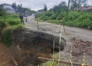 Jalan Kute Kering Menuju Mendale Nyaris Putus, Pengendara Roda Empat Diimbau Berhati-Hati