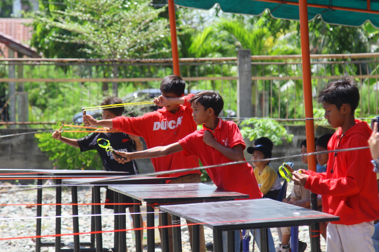 Lomba Busu (Ketapel) Warnai HUT RI Banda Aceh