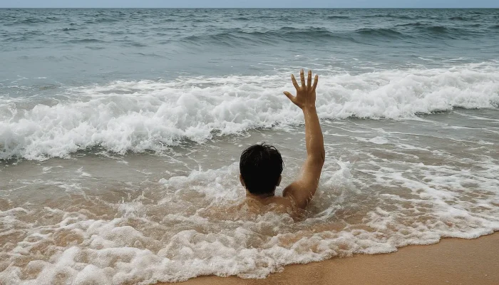 Breaking News: Dua Pemuda Terseret Arus di Pantai Ritieng, Satu Hilang Menjelang Magrib