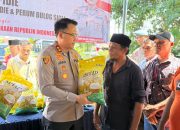 Kapolres Pidie Salurkan Bantuan Beras SPHP Untuk Kombatan Korban Konflik