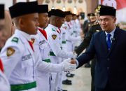 Wakil Bupati Pidie Alzaizi Kukuhkan 55 Anggota Paskibraka Kabupaten Pidie
