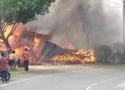 Rumah Warga Bener Meriah Ludes Dilalap Sijago Merah