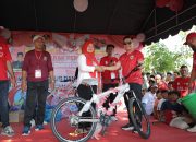 Jalan Santai HUT RI ke-80 Di Kecamatan Pidie Ribuan Warga Tumpah Ruah